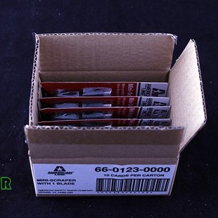 美国进口ASR黑塑料小刮刀刮胶刮膜除膜铲刀单面刀片专用刀架 夹具