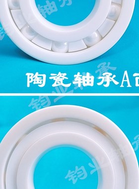 厂家白色氧化锆陶瓷轴承6300CE/6301/6302/6303/6304/6305/6306CE