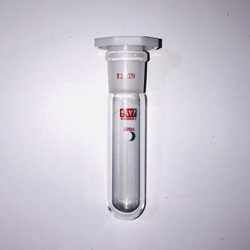 标准磨口玻璃反应试管schlenk厚壁圆底