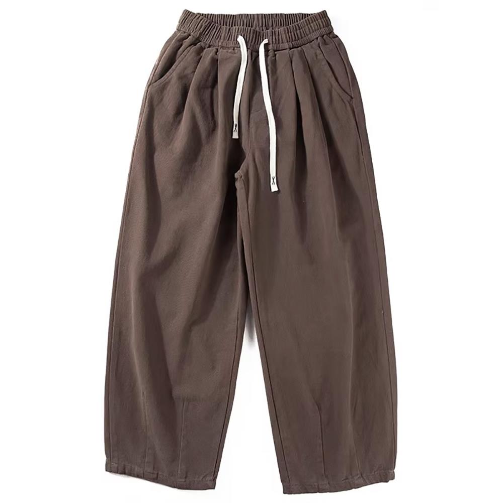 Home Daily 潮搭~港风博主！简约ins风宽松阔腿长裤男