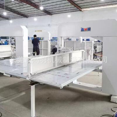 东莞 直的生机产切家供应海绵珍珠厂棉立切机包装材料立NAW切机