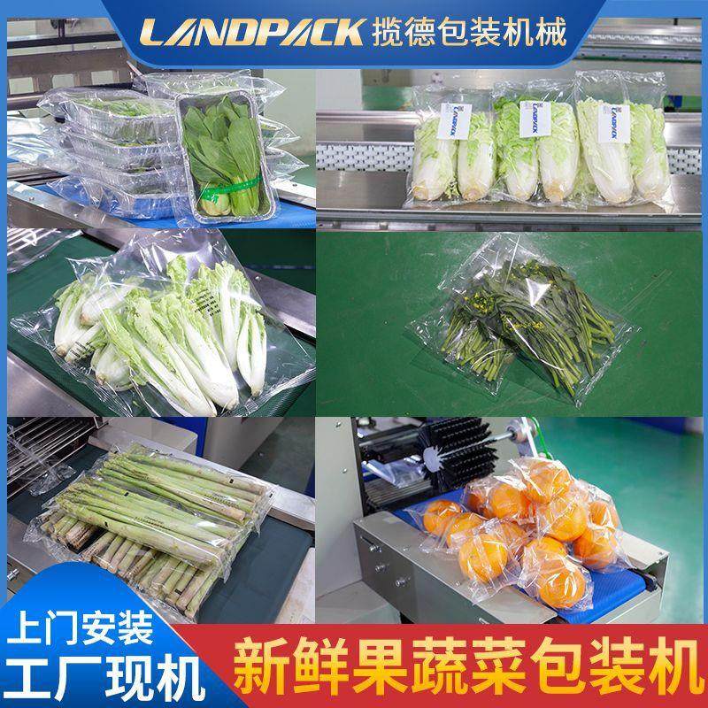 水购果蔬菜包装自机 全动菜包装机 生鲜团蔬菜包叶Land pac