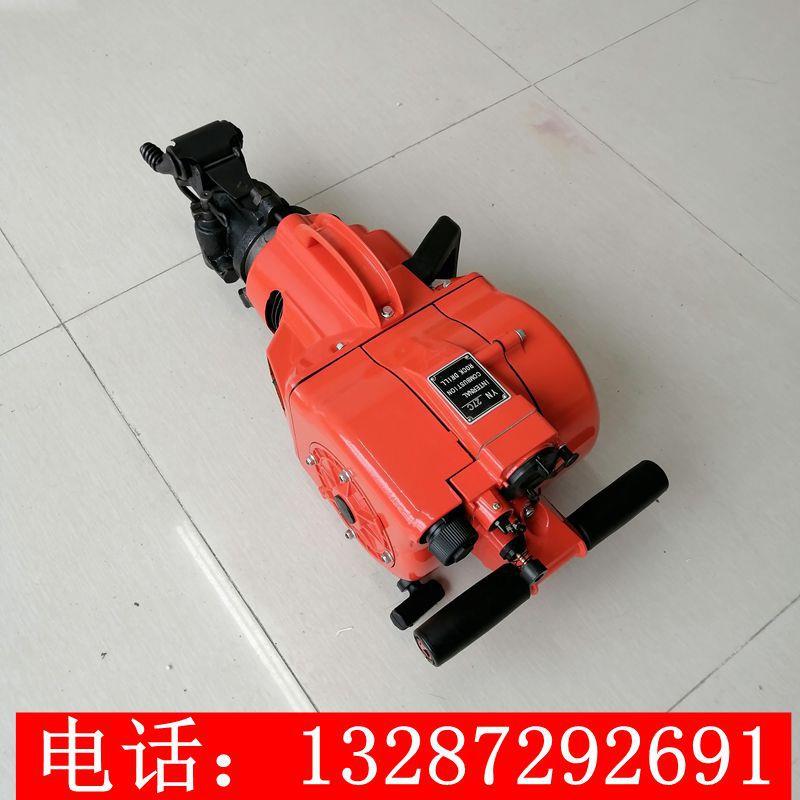 Y27C双用钻孔破内携燃凿岩195机 手推便式岩N石破碎机 内碎燃凿岩