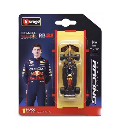 1:64比美高2025红牛RB21法拉利SF25奔驰F1方程式赛车合金汽车模型
