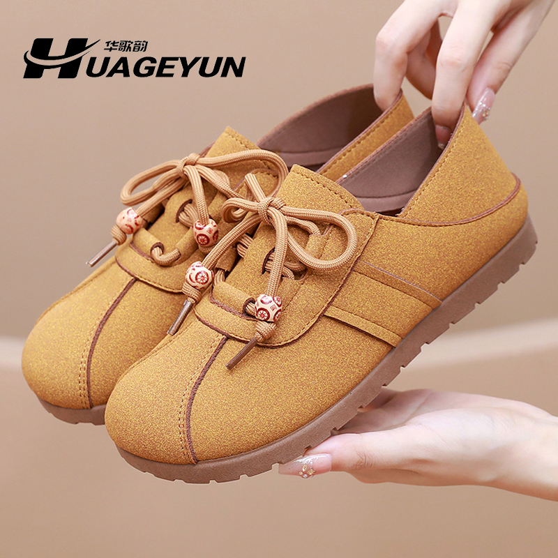 2025新款秋季女鞋一脚蹬勃肯鞋