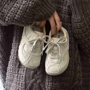 子2026春秋新款 防滑跑步鞋 儿童运动鞋 软底德训鞋 女童老爹鞋 男童鞋