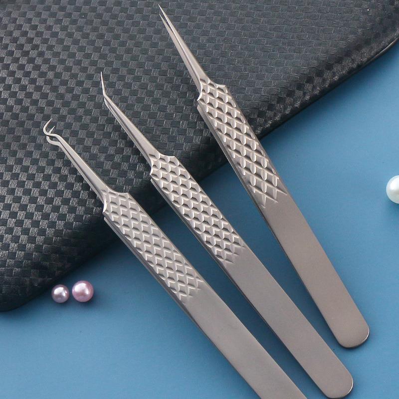 钛合金细胞夹新款高咬合去黑头镊子美容院专用面部清洁专业工具