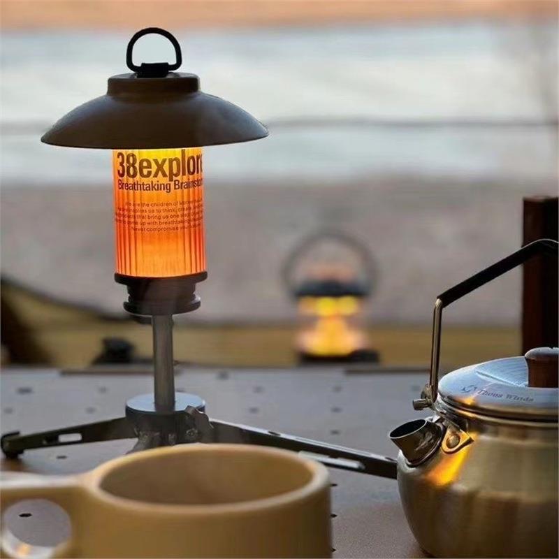 户外露营灯38explore多功能营地灯充电式长续航挂式暖光氛围灯