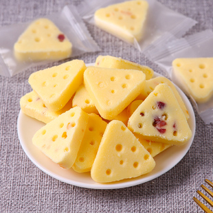 休闲零食奶制品 内蒙古特产三角奶酪块鲜牛奶独立小包装 买1送1