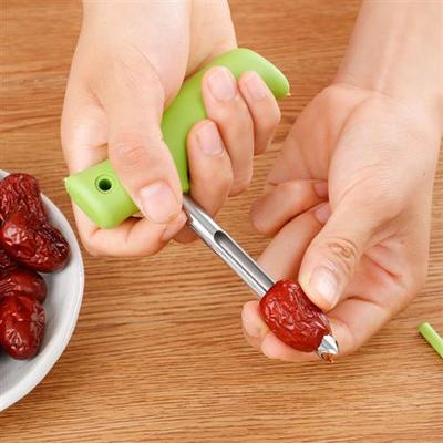 加厚不锈钢红枣去核器抽芯器红果取芯器水果去核大枣去籽工具