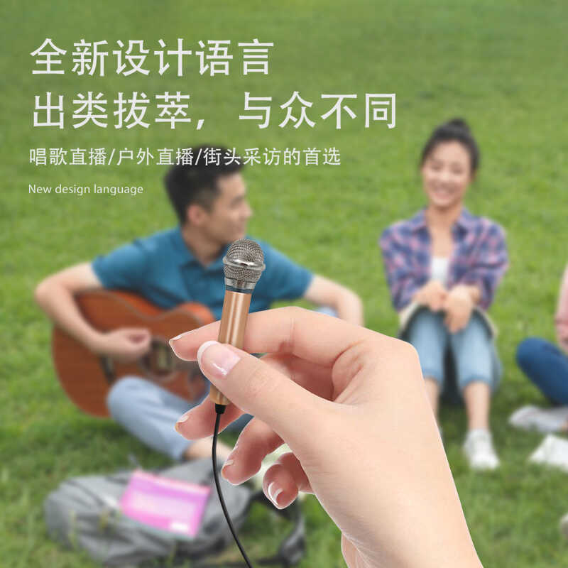 户外直播唱歌话筒音响一体