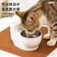 猫咪喝水马桶壁挂式 水盆保护颈椎猫咪骗水神器带盖水碗创意防打翻
