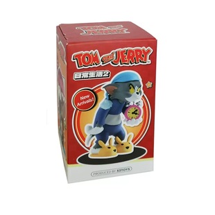正版52toys猫和老鼠日常生活2手办汤姆杰瑞公仔摆件礼物