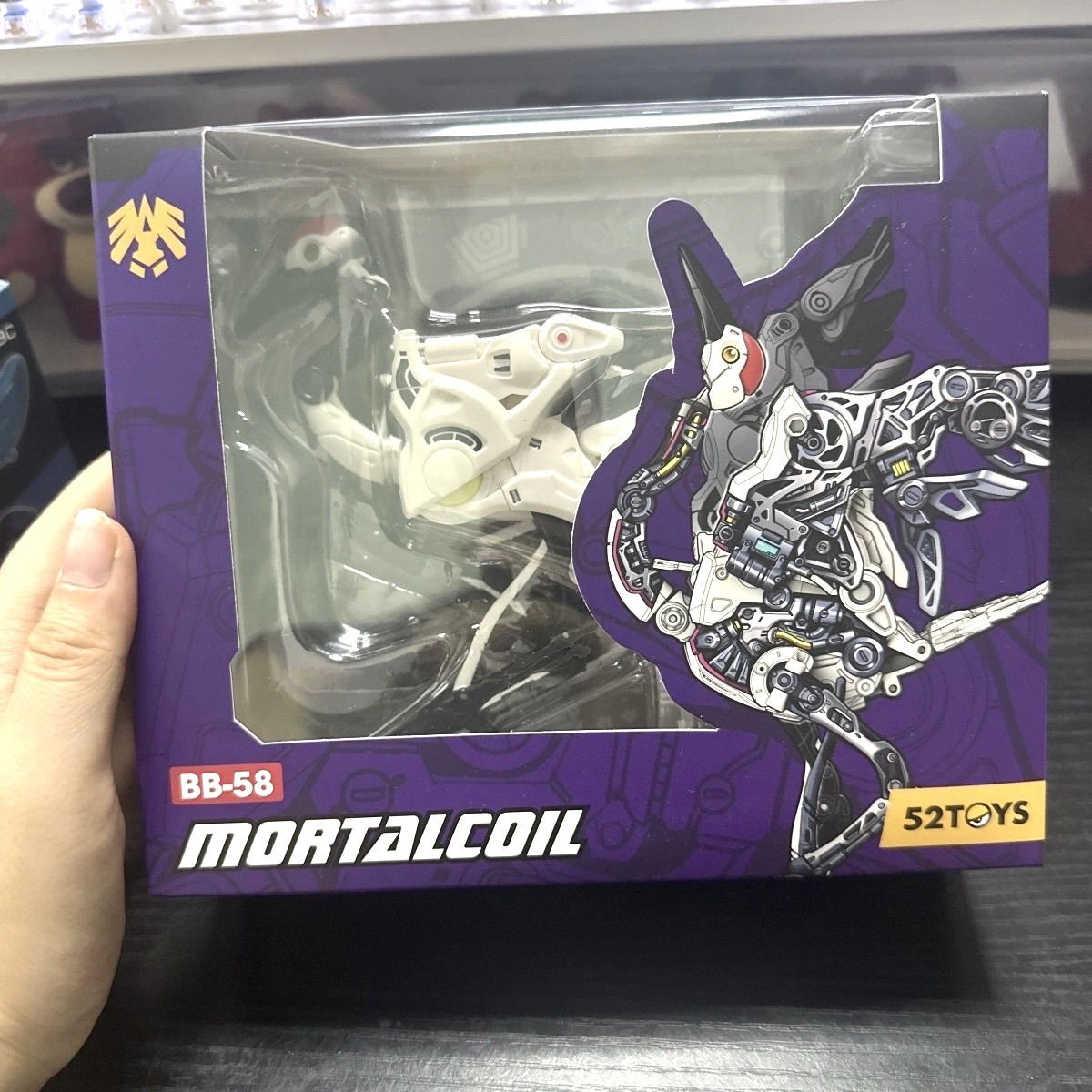 正版52TOYS猛兽匣系列凡尘仙鹤变形玩具模型拼装机甲收纳手办潮玩