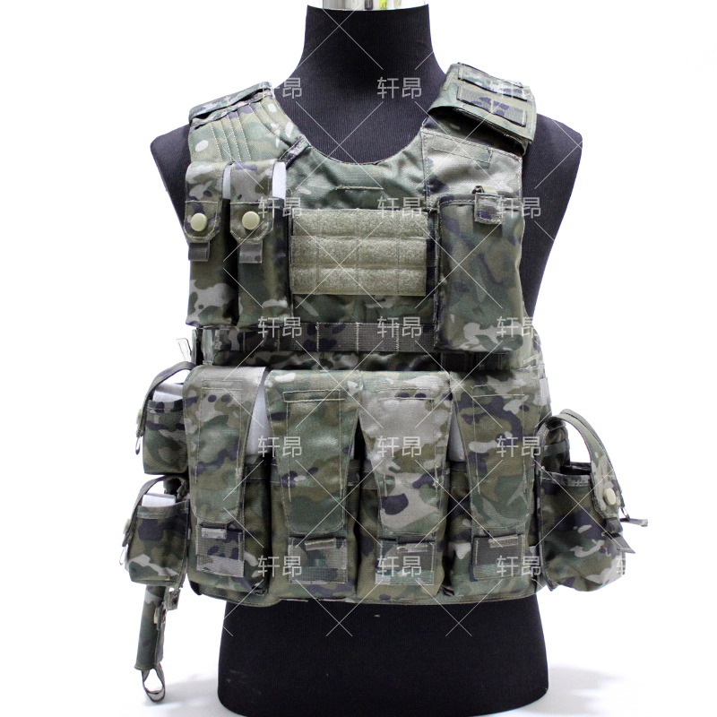 （正版）新式二姨战术背心 水色户外装具
