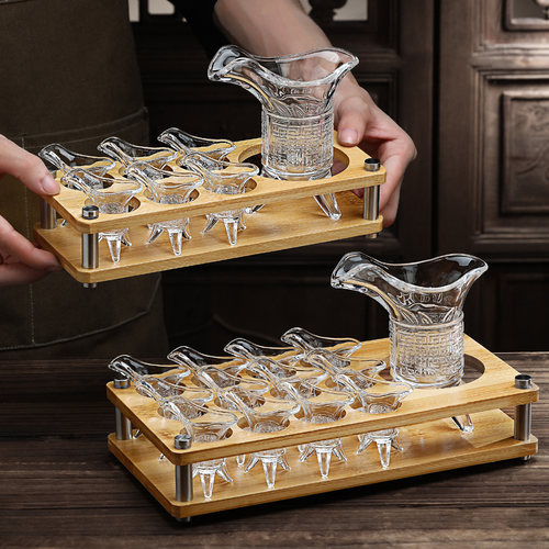 【强化加厚】关中王帝王白酒杯子