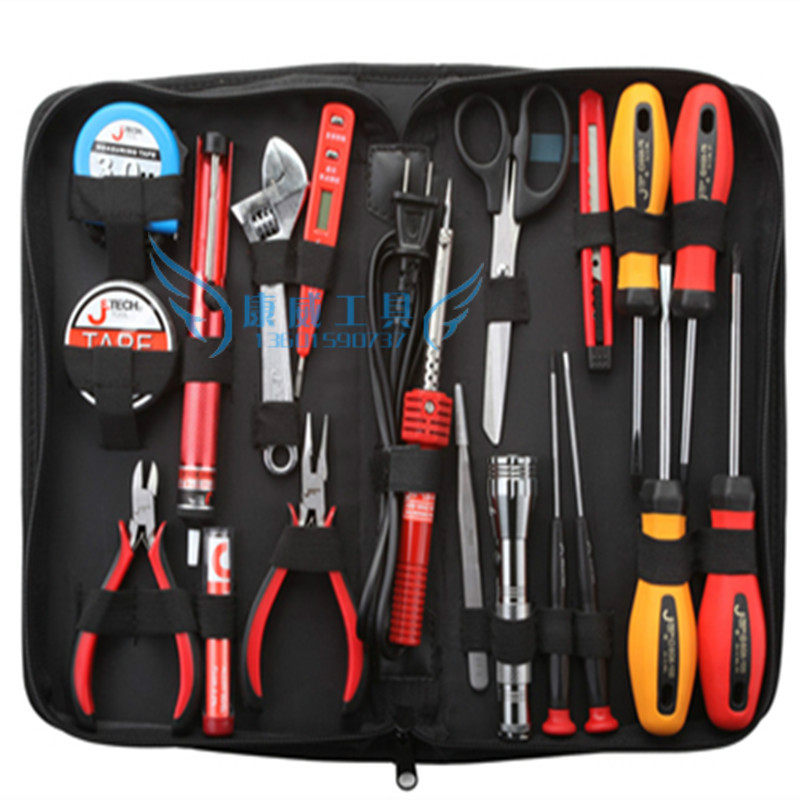 捷科工具19件电子维修工具包JEP-E19