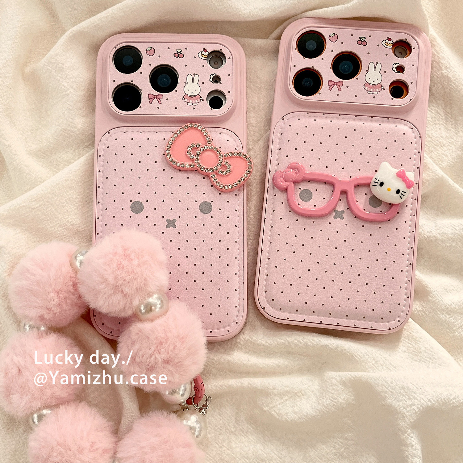 日系可爱少女心卡通兔子带挂绳适用苹果17PRO手机壳iPhone16ProMax新款15pro女款小众13硅胶14防摔全包保护套,3C数码配件,手机保护套/壳,淘宝优惠券,粉丝福利购,淘宝优惠卷