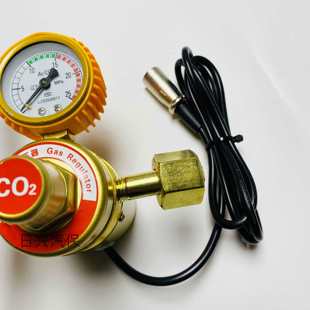 新戴卡 珠海飞鹰 威谱二保焊机加热减压表压力表阀CO2氧气表配件
