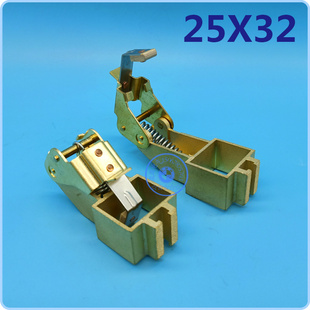 D374N直流电机碳刷架12.5*25全铜握架20X25刷握16*25国标加厚Z2Z4