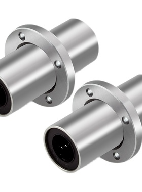 中间圆法兰直线轴承LMFC/LMFM/10 12 16 20 25 30 40 50 60LUU