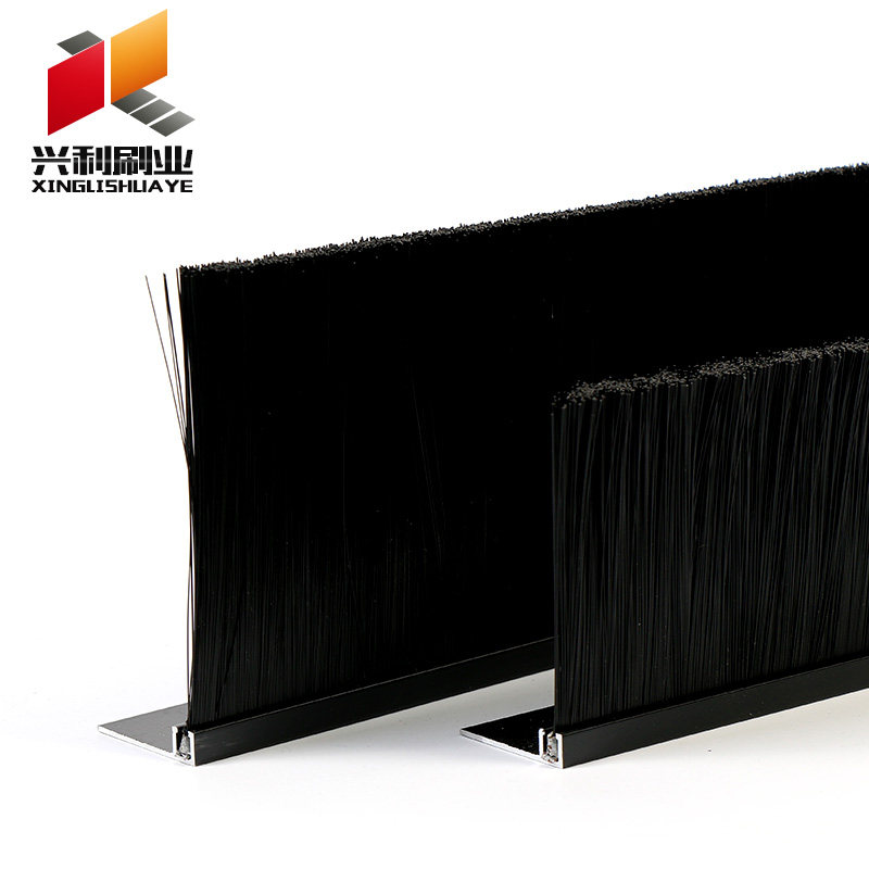 铝合金条刷工业用防尘毛刷条机柜机床挡水刷子门底密封毛刷条HF型,工业油品/胶粘/化学/实验室用品,实验室漏斗,淘宝优惠券,粉丝福利购,淘宝优惠卷