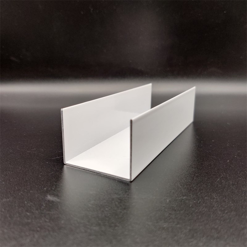 铝合金U型槽4f0*30*1.0mm内径宽38玻璃木板卡槽包边条伸缩缝装饰