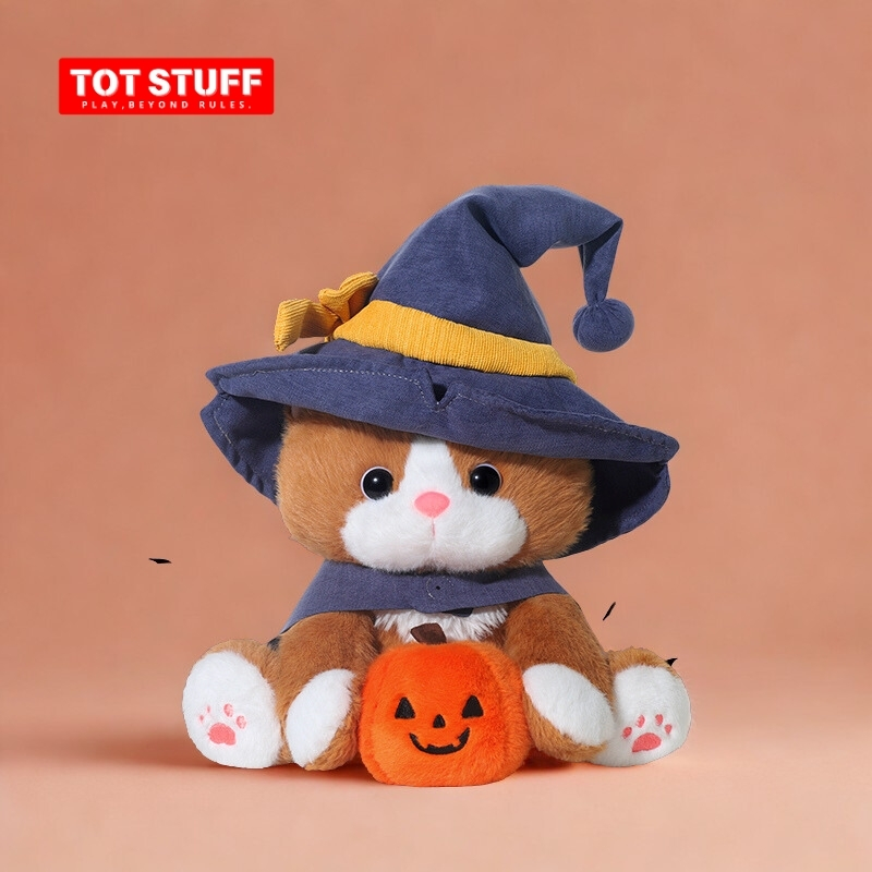 tot stuff巫师猫毛绒玩具娃娃玩偶抱枕女生睡觉女孩生日礼物