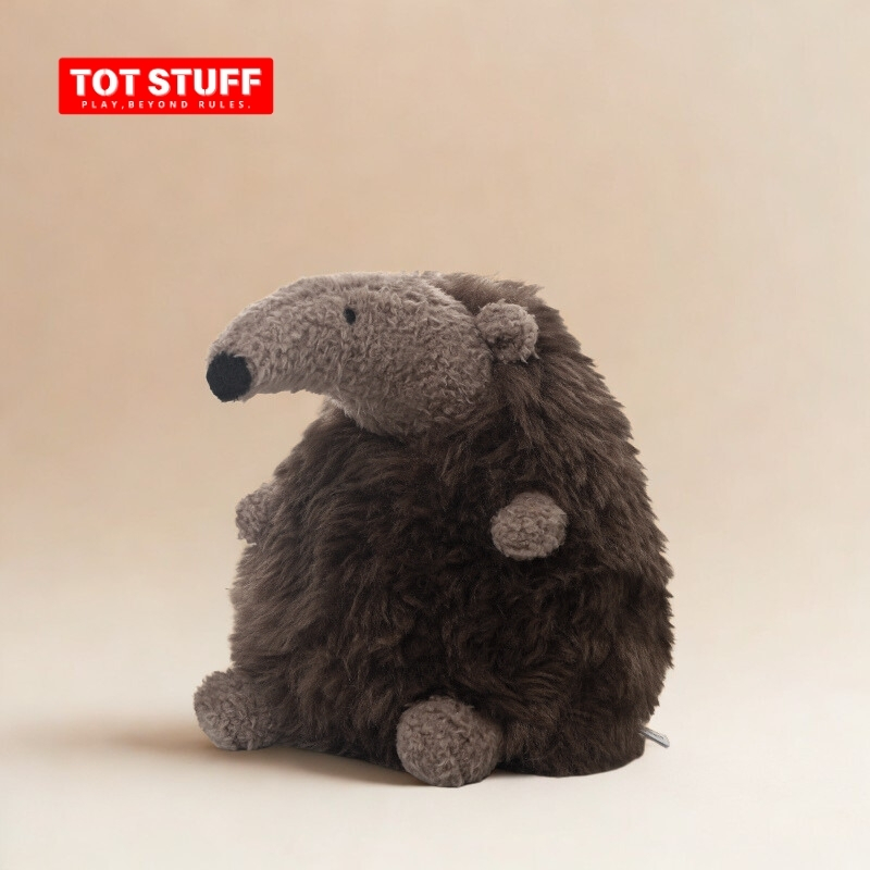 tot stuff食蚁兽鲍勃毛绒玩具娃娃玩偶抱枕女生睡觉女孩生日礼物