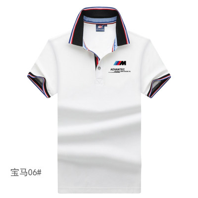 BMW短袖t恤男polo衫翻领
