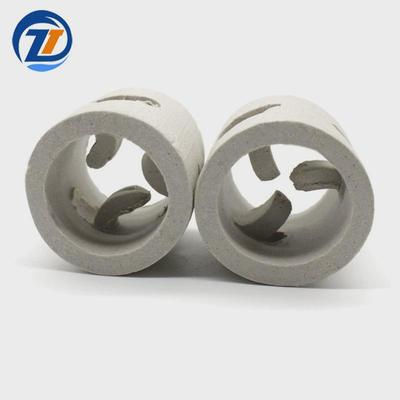 现货供应陶瓷鲍尔环散堆填料15/25/38/50/76mm鲍尔环工厂直发