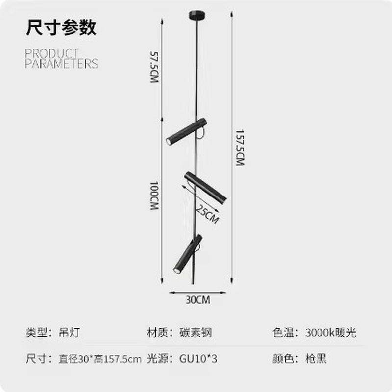 灯北欧式极简餐厅吊灯现代简约酒吧设计师餐桌意吧台办公室书房灯