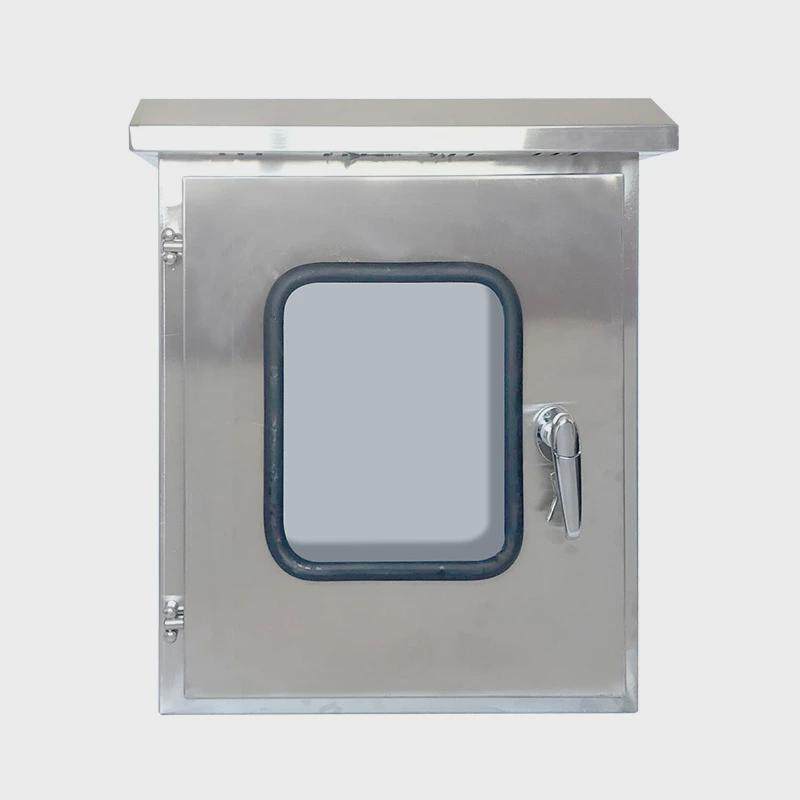 室外不锈钢按钮配电箱户外防雨箱仪表双门控制箱配电柜500*400200,电子/电工,强电布线箱,淘宝优惠券,粉丝福利购,淘宝优惠卷
