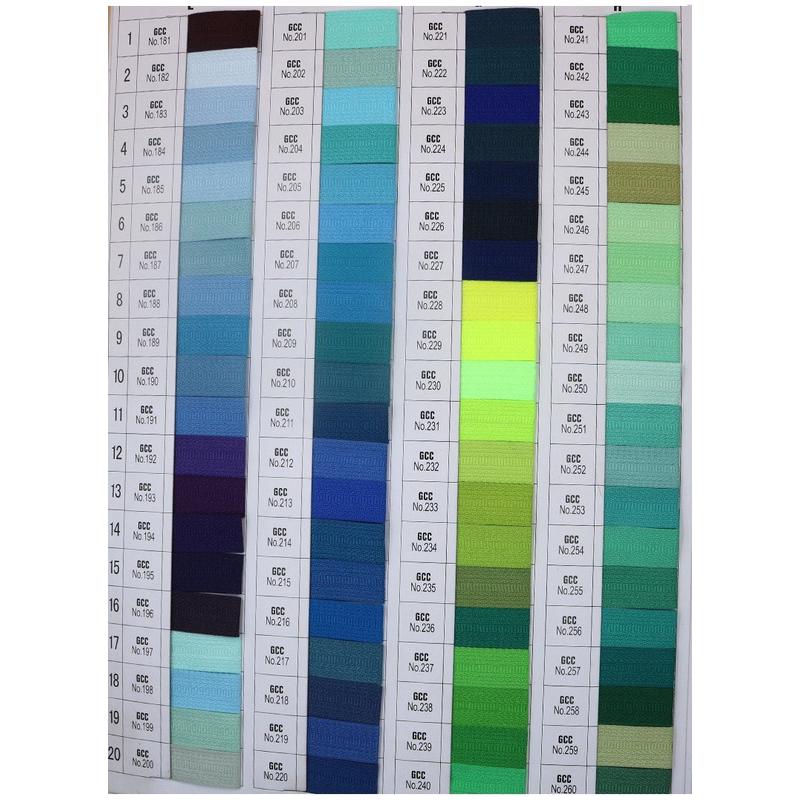 GCC纺织业标准色卡服装行业通用色卡拉链布带通用480色卡