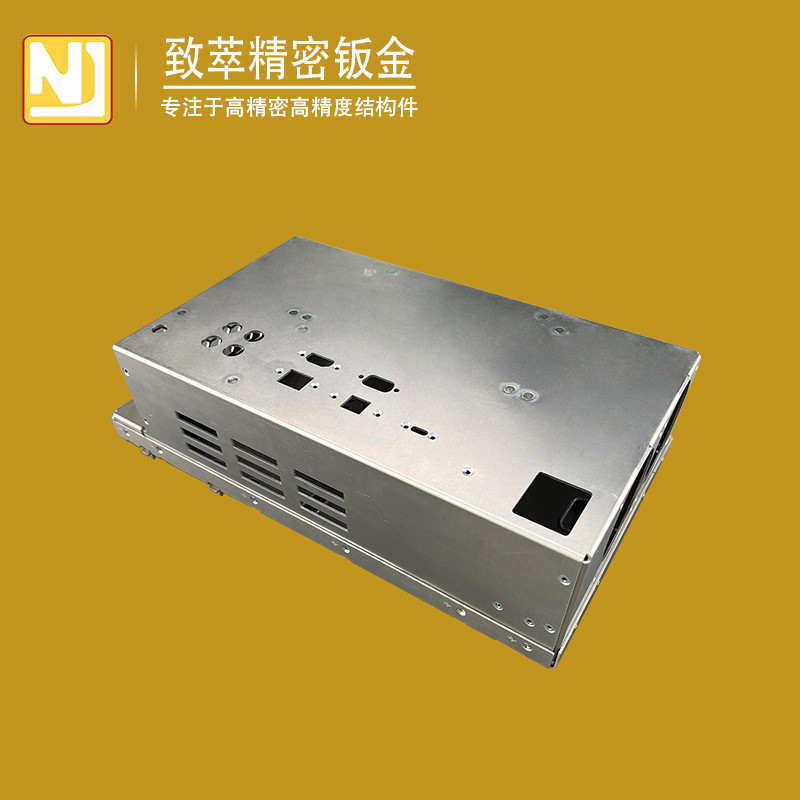 致萃钣厂金工精密钣金示波器设备外壳折弯件加工精密钣金零部件