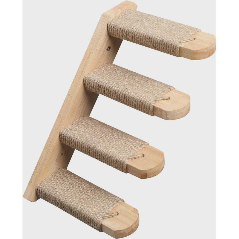 猫爬架挂墙墙壁式猫墙猫窝猫树壁挂式实木猫抓面墙猫抓柱