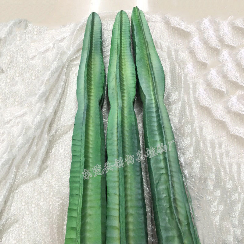 厂家供应仿真多肉仙人掌PU仙人棒量天尺室内盆景绿植包装仙人柱