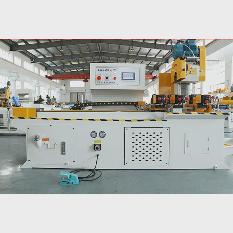 高精度无毛刺金属管材无厂家供应切割机屑下料机全自动数控切管机