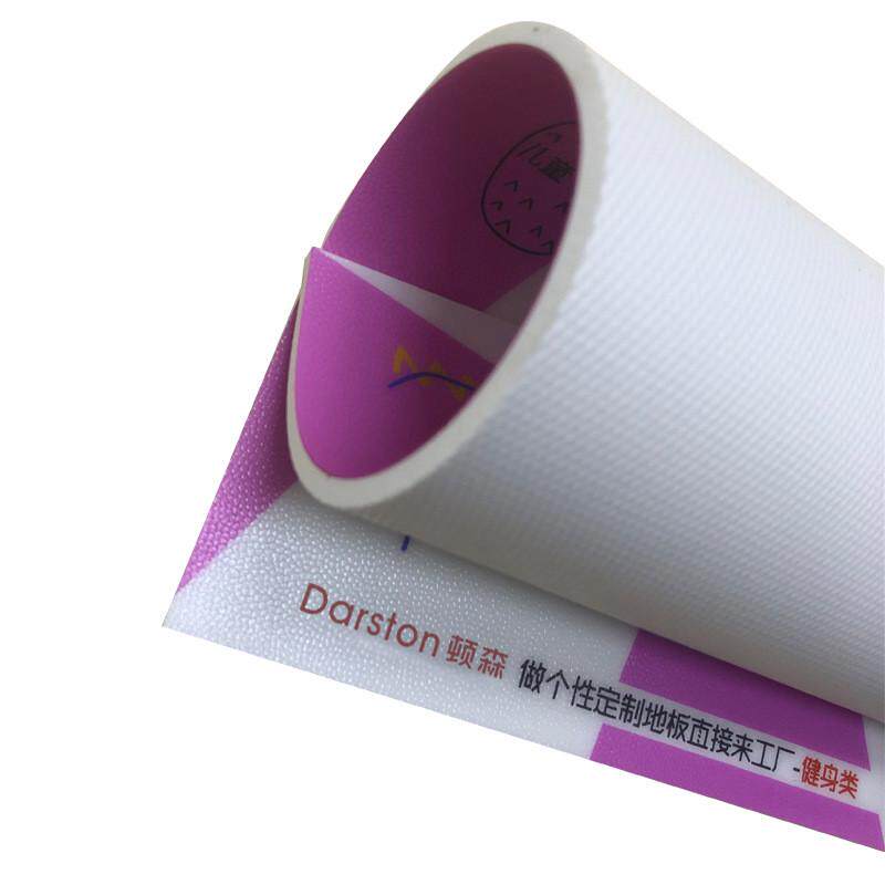 顿森厂家直销电梯间健身房地胶私教图案防滑耐磨防水pvc塑胶地板