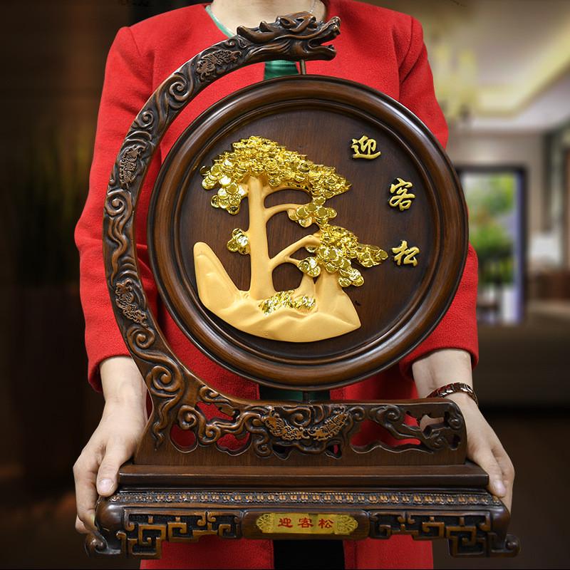 平安扣摆件装饰品摆件新居客厅家居饰品博古架玄关酒柜支架乔迁