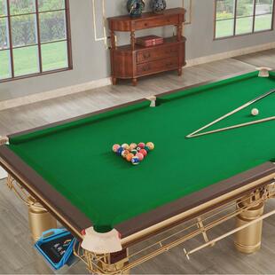 SKTI台球桌商用台球案成人桌球台美式中式黑八桌球台球桌