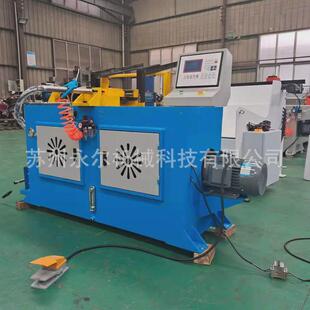 永尔全自动缩管机CNC40缩管机管类金属管材加工设备缩钢管缩口机
