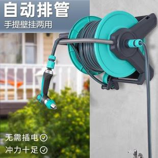 水枪高压强力洗地4分水管软管增压冲洗自动排管收纳 洗车2024新款