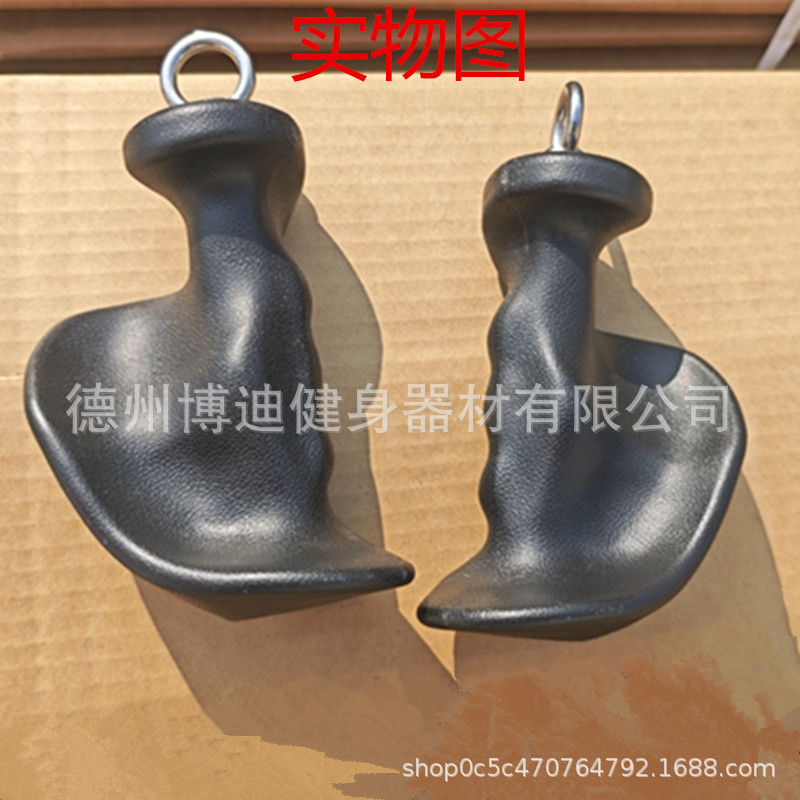 360把手肱二头肌拉绳肌面拉训练三头下压拉力绳大飞鸟健身器材配