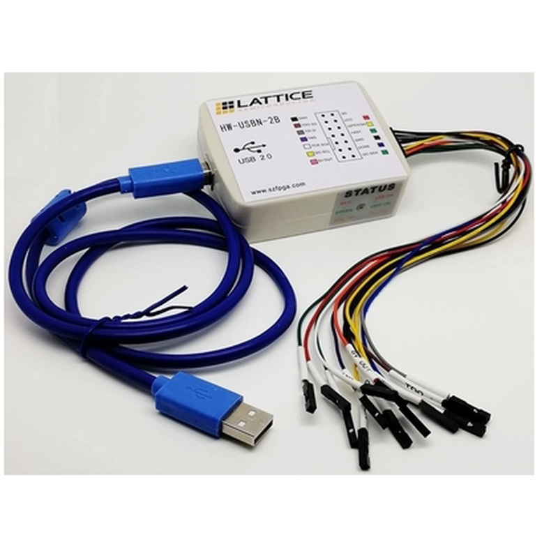 现货HW-USBN-2B Lattice USB ISPDOWNLOAD CABLE下载电缆线编程器