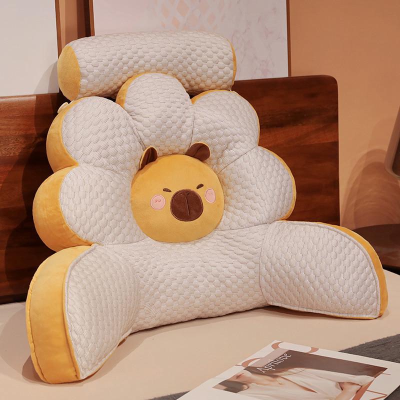 冰豆豆靠枕床头靠背床上大靠垫护腰枕头沙发抱枕腰靠看书睡觉大号
