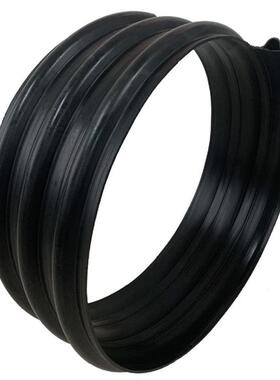 塑钢缠绕管管厂家大口径黑色地埋源头排水管排污管hdpe塑钢缠绕管