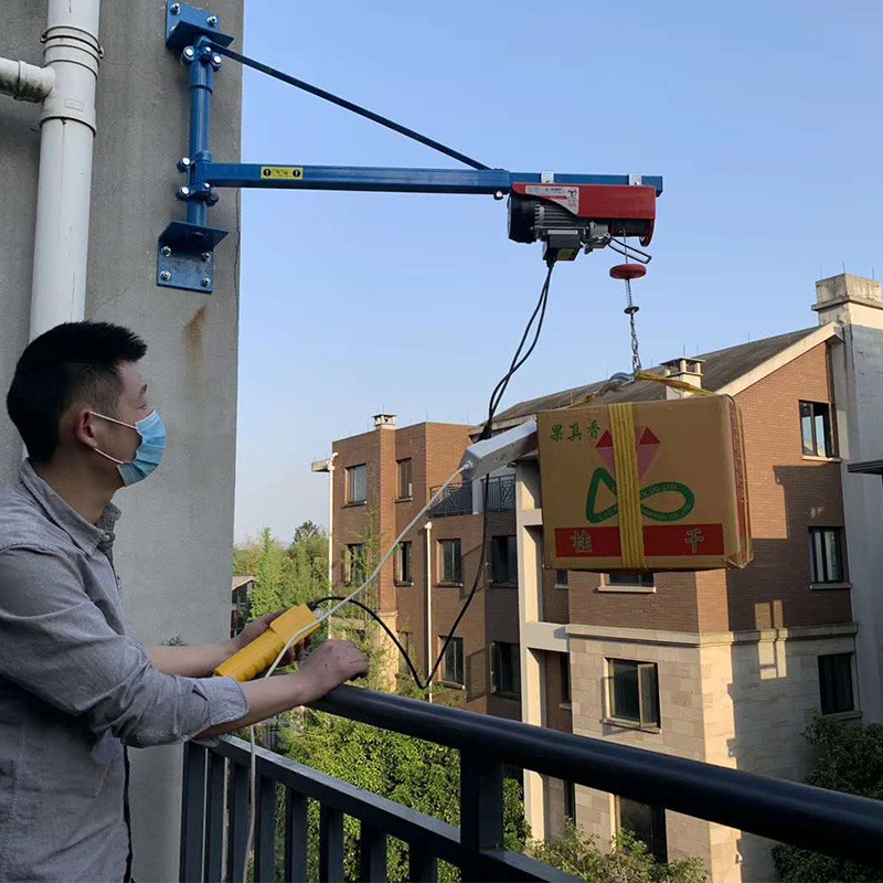 微型电动葫芦小型提升机家用室内户外吊机220V电动卷扬机吊葫芦