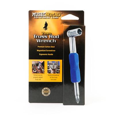 MusicNomad吉他琴头琴颈托架品丝调琴扳手剪弦器工具护理保养整套