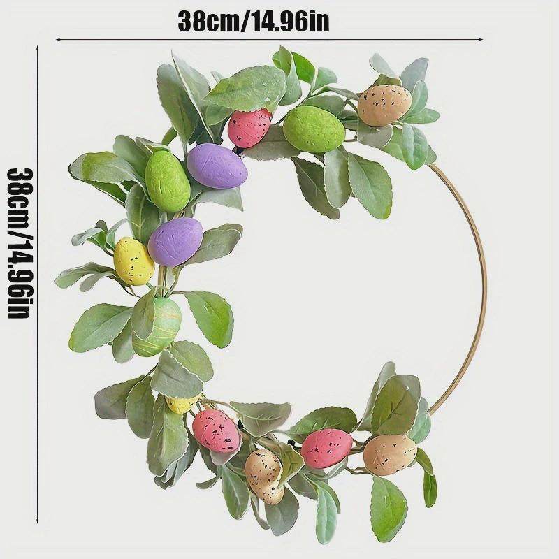 复活节彩蛋花环复活节花圈装饰花环节日前门场景布置派对道具,节庆用品/礼品,拉花,淘宝优惠券,粉丝福利购,淘宝优惠卷